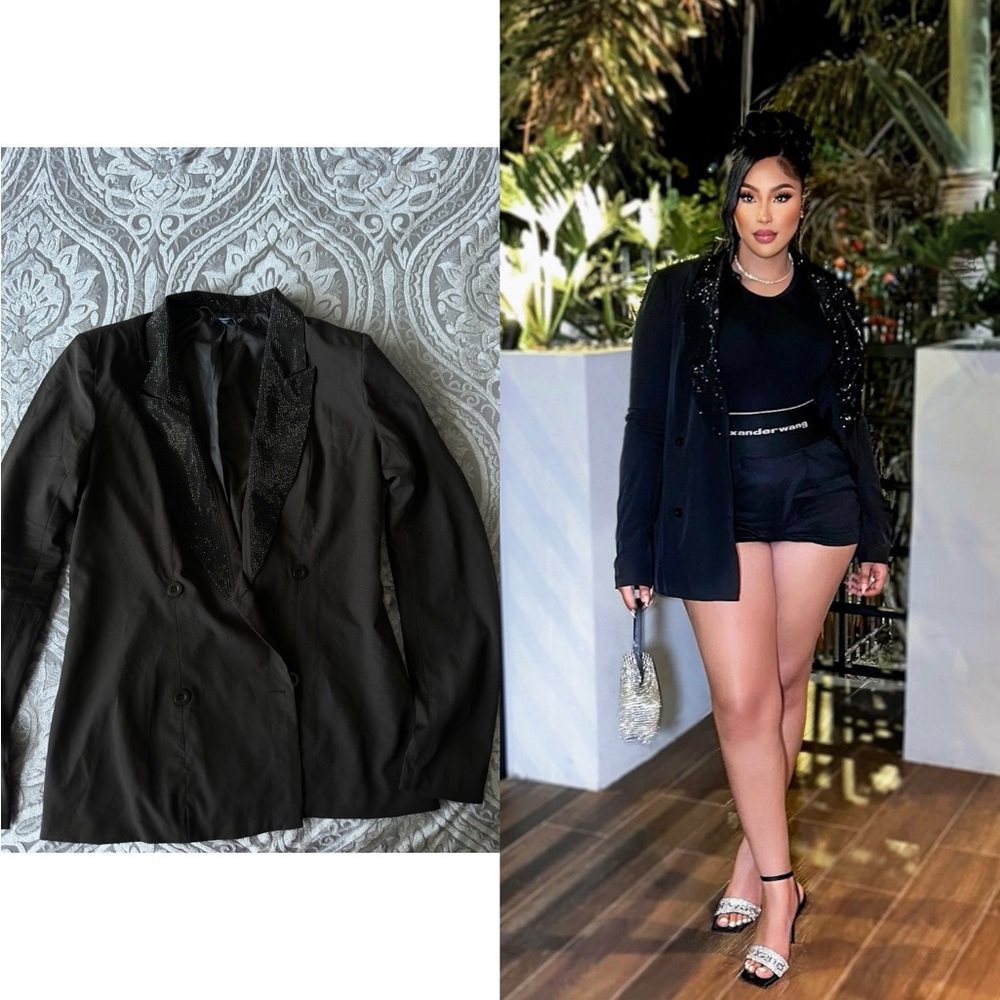 Elegant Black Women's Blazer